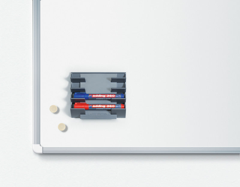 Edding Starter-Kit, inkl. Reiniger, Wischer, 4 Marker – für Whiteboards – 7-teilig