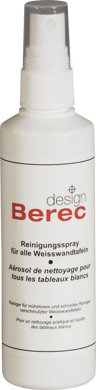 BEREC Reinigungsspray für Weisswandtafeln – 125 ml
