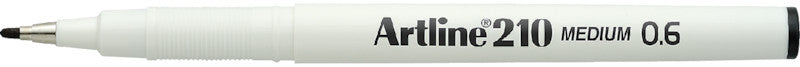 Artline 210 Fineliner 0,6 mm – schwarz