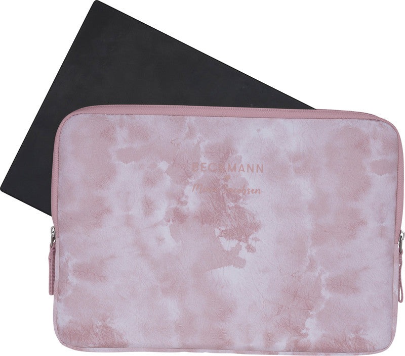 Beckmann Notebook-Schutzhülle – für Notebooks bis 14", Polyester, Rosa