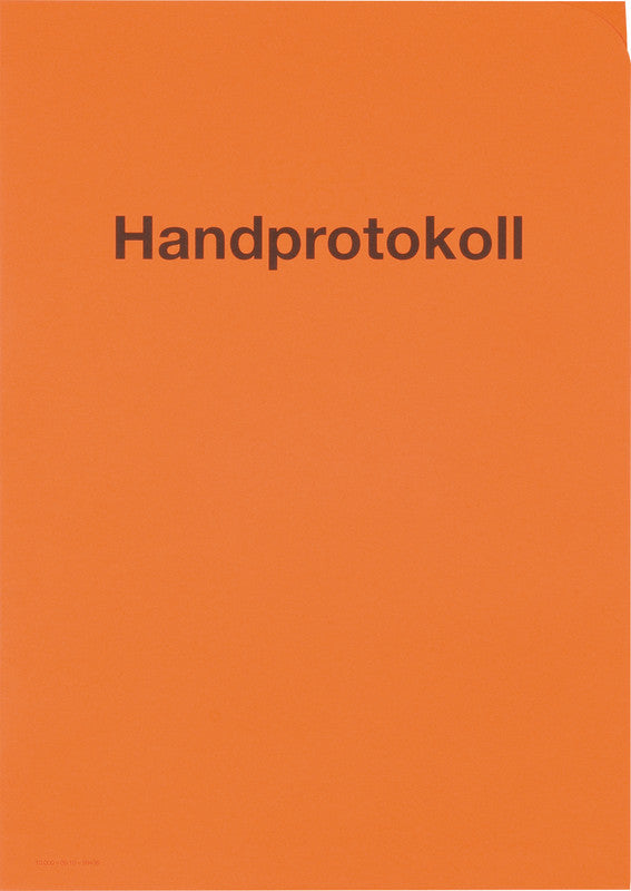 Elco Sichtmappe A4 – Orange, Papier, 100er-Pack
