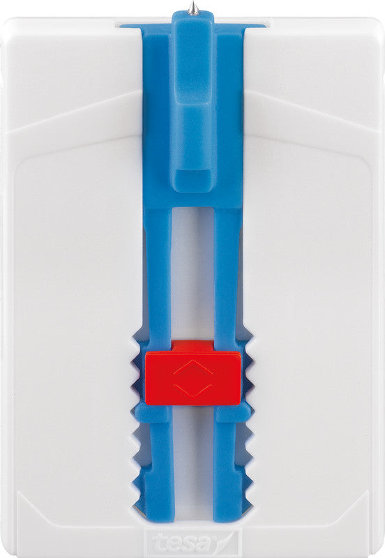 TESA Klebenagel – Kunststoff, Weiss, 12 × 14 × 2,4 cm – 2er-Pack