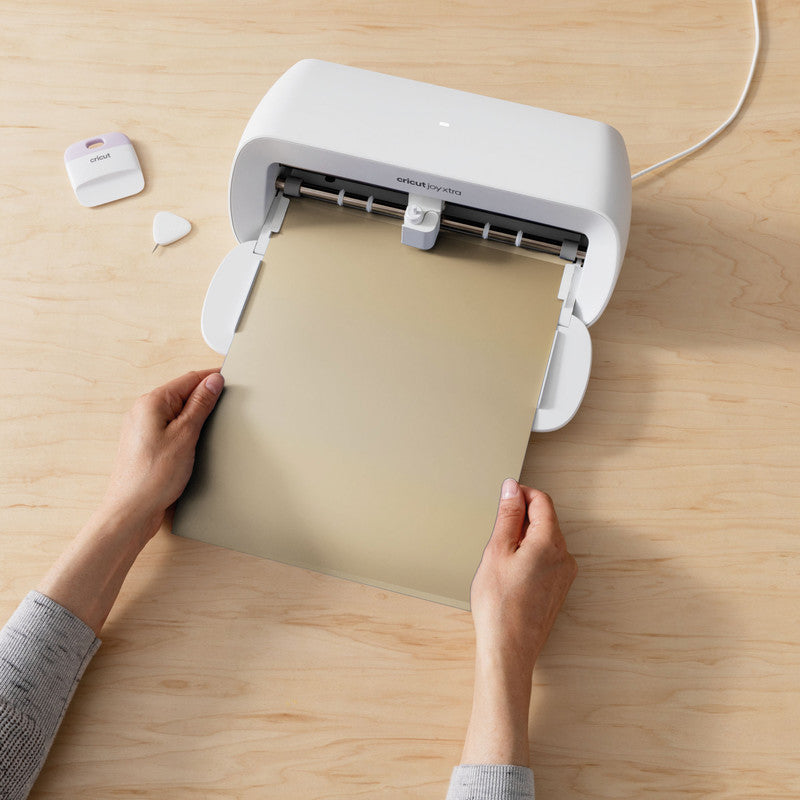 Cricut Aufbügelfolie – Gold – 241 × 610 mm – für JOY Xtra Schneideplotter