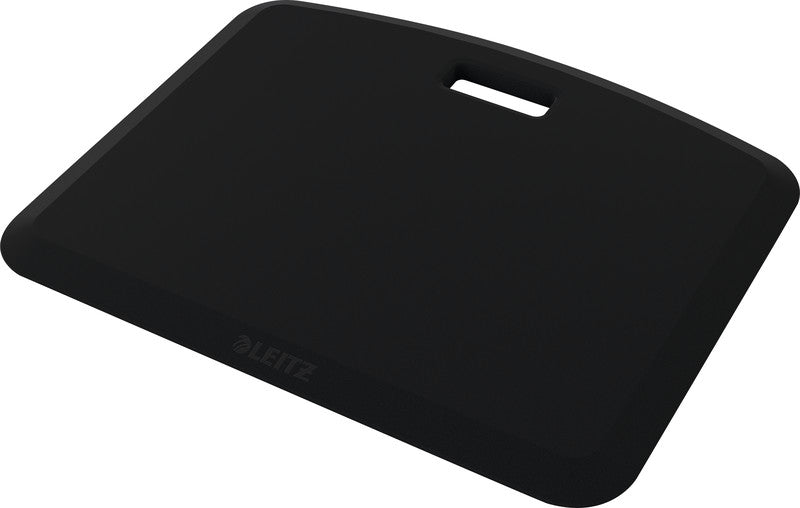 Leitz Anti-Ermüdungsmatte Ergo Cosy – Kunststoff, Schwarz, 45,7 × 2,0 × 56,0 cm