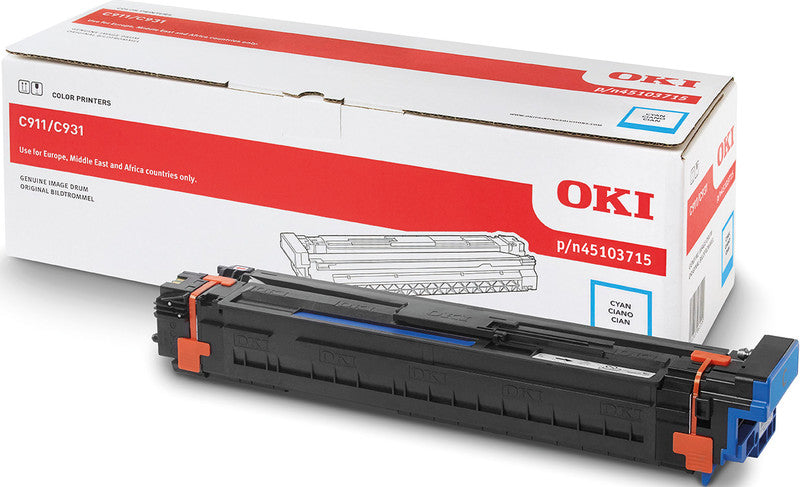 OKI Bildtrommel Cyan – bis zu 40'000 Seiten