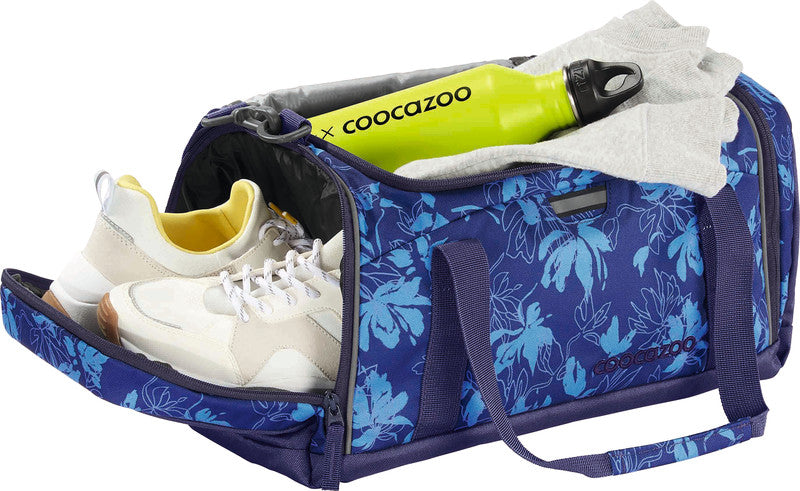 Coocazoo Sporttasche – 20 l, Motiv Tropical Night, mit Schultergurt, wasserabweisend, 40 × 24 × 23 cm