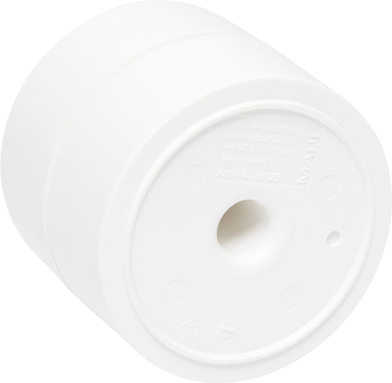 MAUL Klammernspender – Kunststoff, Weiss, 73 × 60 mm