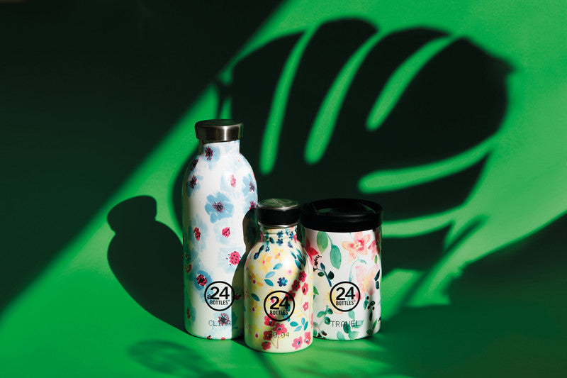 24Bottles Thermobecher – 3,5 dl – Edelstahl, isoliert, Sip&Go-Deckel – Little Buds