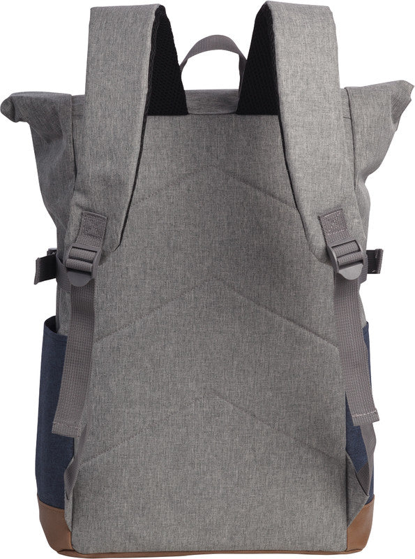 Bestway Campus Style – Notebook-Rucksack – für 15,6"-Notebook, 19 l, Polyester, hellgrau/marineblau