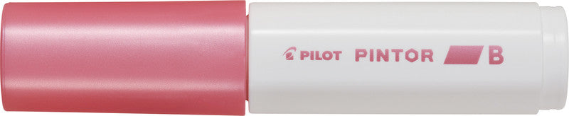 Pilot Pigment-Marker Pintor – Keilspitze 8 mm – Pink Metallic – Deckend