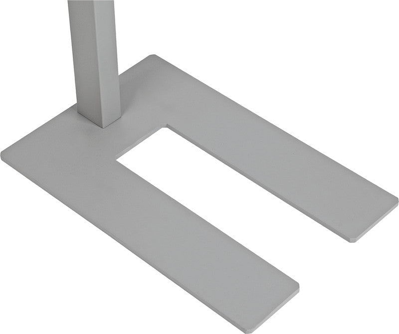 MAUL LED-Stehleuchte Javal – dimmbar – 4000 K – 13'060 lm 68 W – Silber, Aluminium