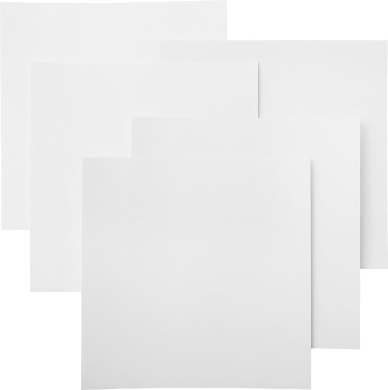 Cricut Stickerpapier, Smart Paper – für Cricut Maker 3, Explore 3 – 330 × 330 mm – 210 g/m² – weiss