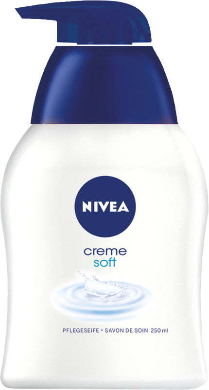 NIVEA Seife – Kunststoff, weiss, 250 ml, pH-neutral, milder Duft