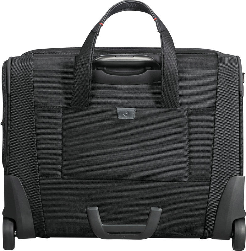 Samsonite Pro-DLX 5 Notebook-Trolley – 37,5 l, Aufsteckfunktion, RFID-Fach, Nylon, Schwarz