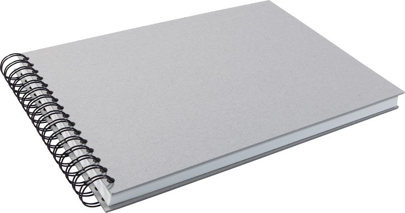 Kunst&papier Skizzenbuch, A4 quer, 130 g/m², 110 Seiten, braun, Spiralbindung, säurefrei