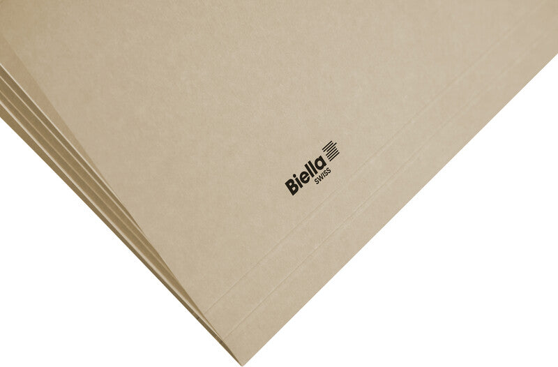 Biella Hängeordner für A4 – Karton, Grau, 320 × 250 mm, mit Vordruck