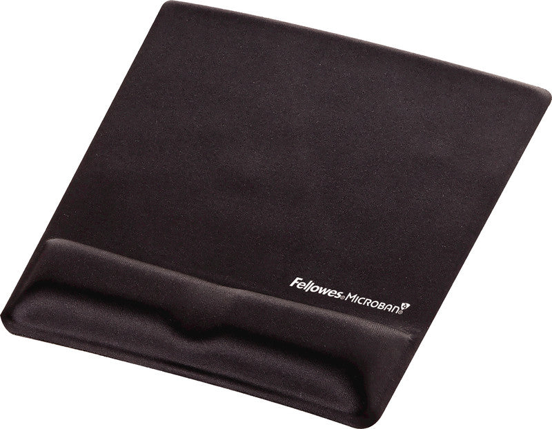 Fellowes Mausmatte mit Handgelenkauflage – Health-V – für Maus – Memory Foam – 250×209×22 mm