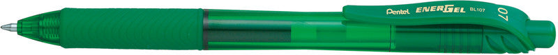 Pentel EnerGel X – Tintenroller, schnelltrocknend, Druckmechanik, 0,7 mm, grün