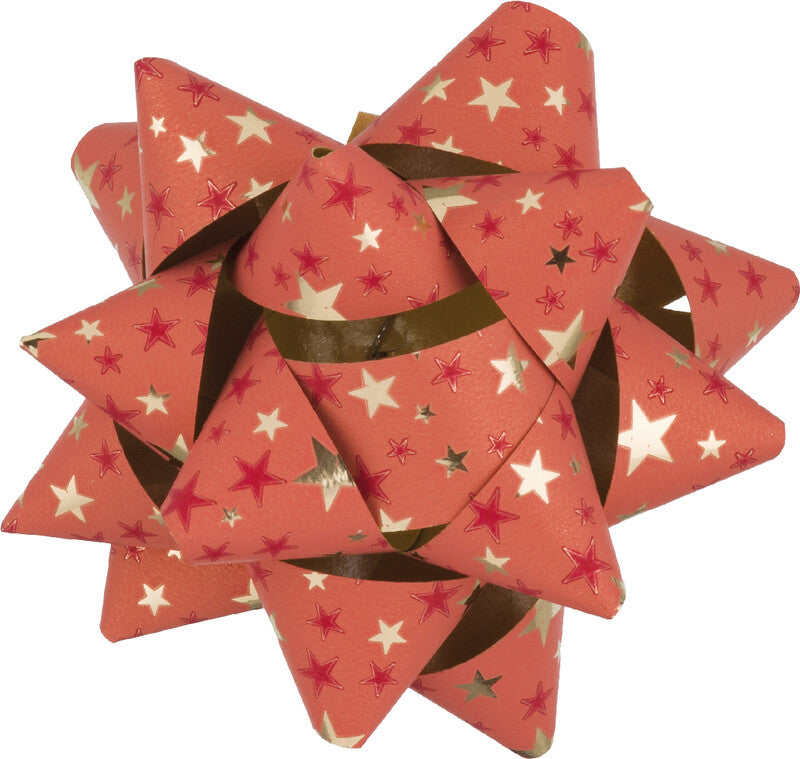 Brizzolari Geschenketiketten – Weihnachten, Sterne – Kunststoff – Ø 65 mm