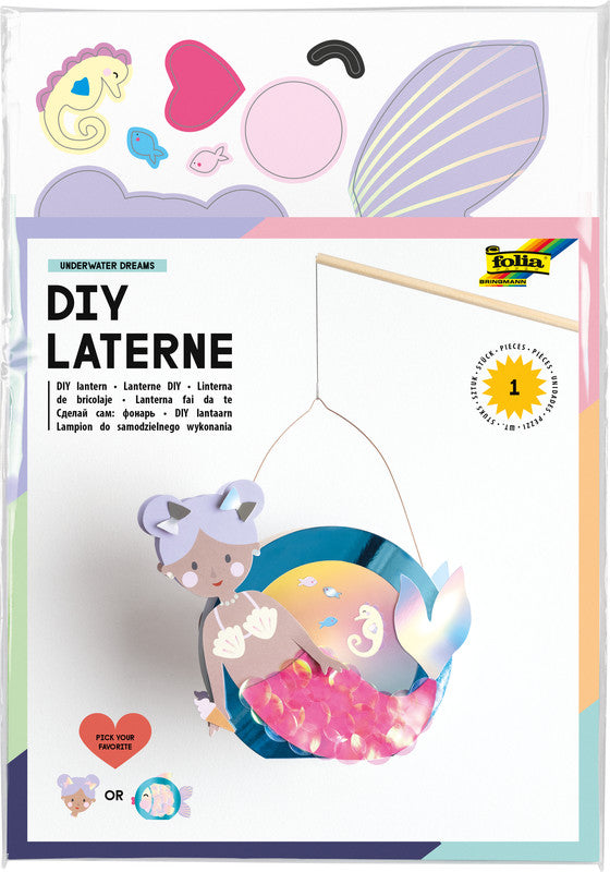 Folia Bastelset Laterne Underwater Dreams – 230 × 330 mm