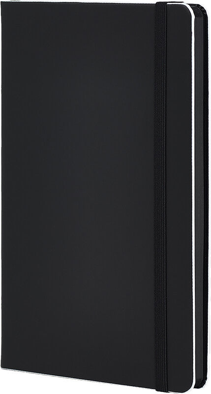 Castelli Notizbuch, 130 × 210 mm, liniert, Leimbindung, Hardcover, 192 Seiten, 80 g/m² – mehrfarbig