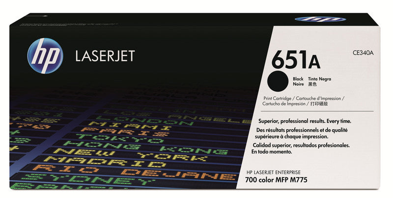 HP Toner 651A – schwarz, 13500 Seiten