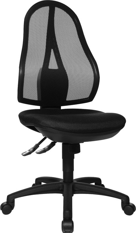 Topstar Bürostuhl Open Point Sy – Sitzhöhe 43–51 cm, 110 kg, Schwarz