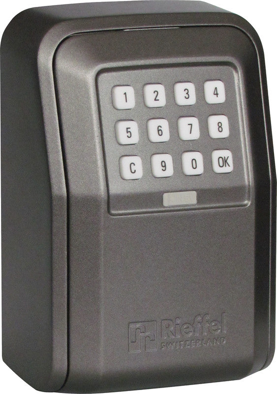 Rieffel Schlüsseldepot KSB-ELO XL, für bis zu 25 Schlüssel, Elektronikschloss (6-stellig), schwarz