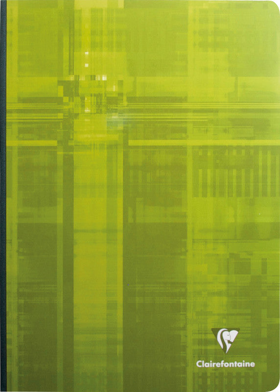 Clairefontaine Notizheft, A4, liniert, Leinenrücken, Karton, 192 Seiten, 90 g/m² – sortiert