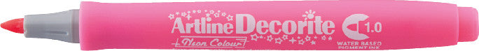 Artline Pigment Marker Decorite 1.0 – Rundspitze 1 mm – Neonpink