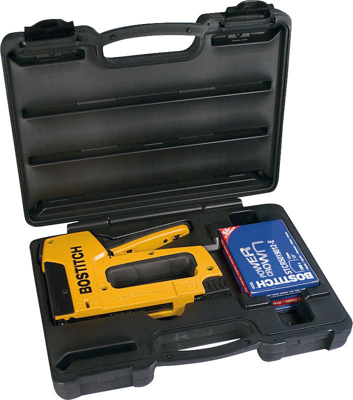 Bostitch Heftpistole, Metall, Gelb, inkl. 1000 Heftklammern, PC8000/T6 KIT