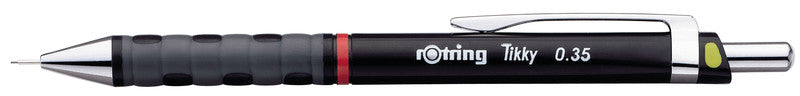 Rotring Tikky Druckbleistift – 0,35 mm, Kunststoff, Schwarz