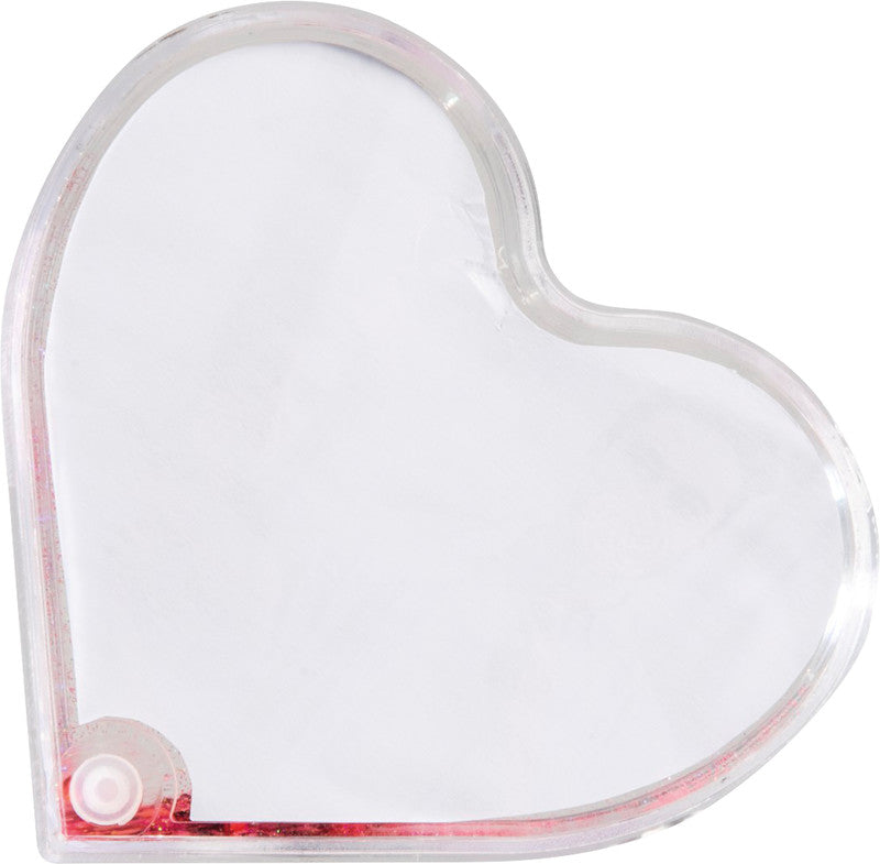 Hama Fotokugel Herz, Acryl, transparent, 9,4 × 7,6 cm