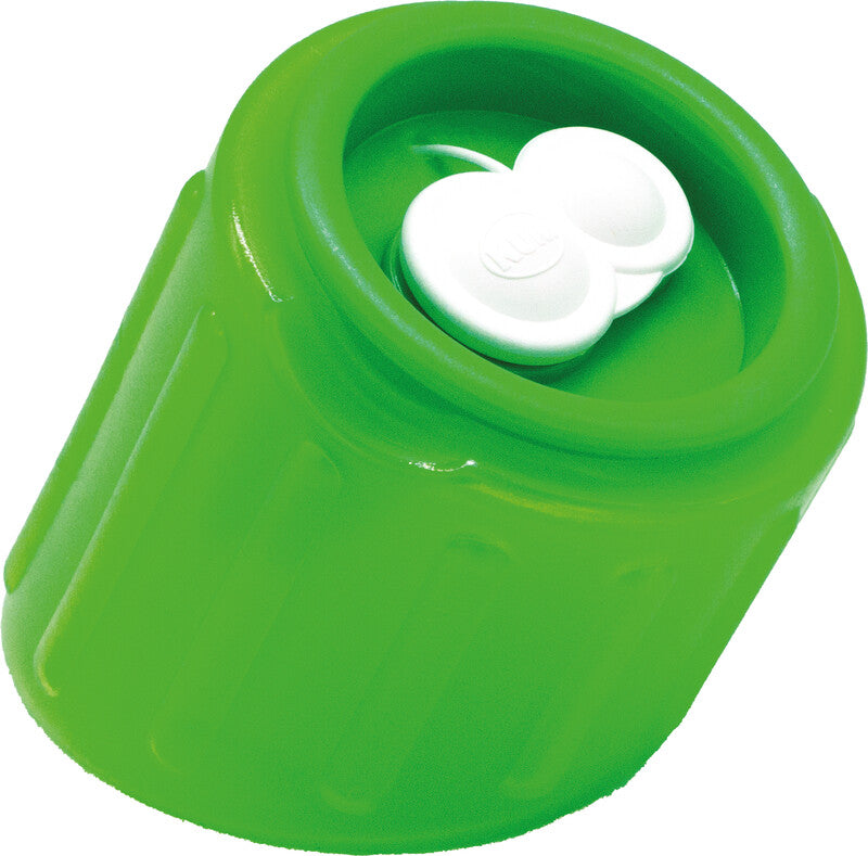Kum Spitzer – manuell, 2-Loch, mit Behälter, für Blei- & Buntstifte Ø 8 und 11 mm, Kunststoff, assortiert