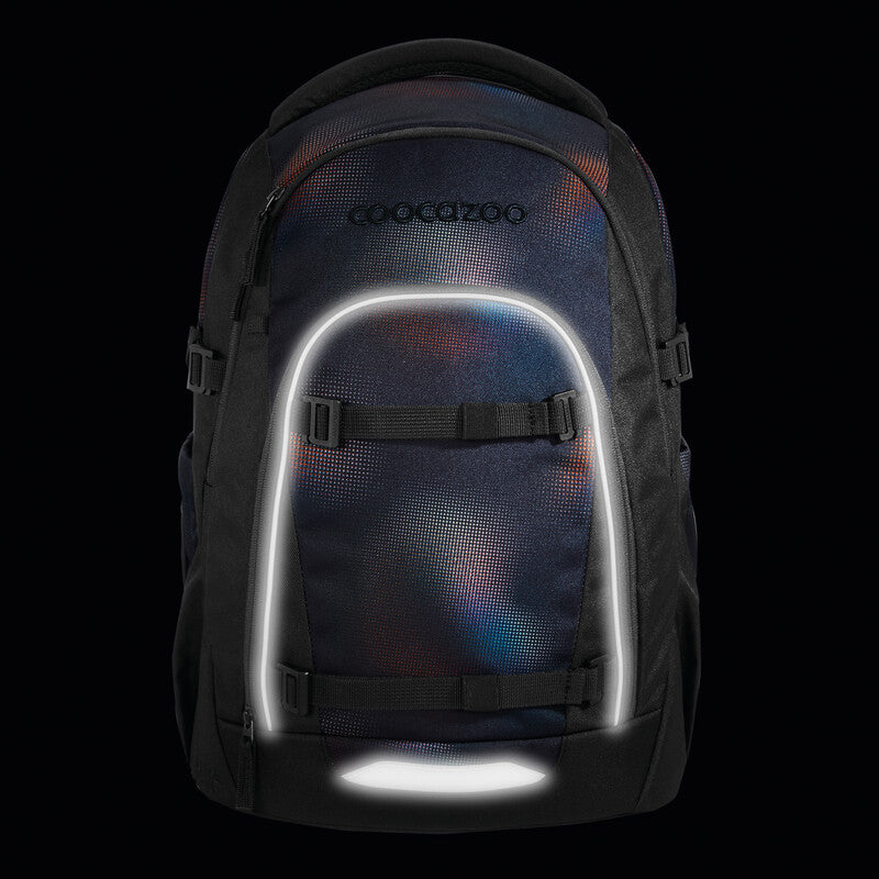Coocazoo Rucksack Mate – Rainbow Illusion – 30 l, B 30,0 × H 46,0 × T 23,0 cm