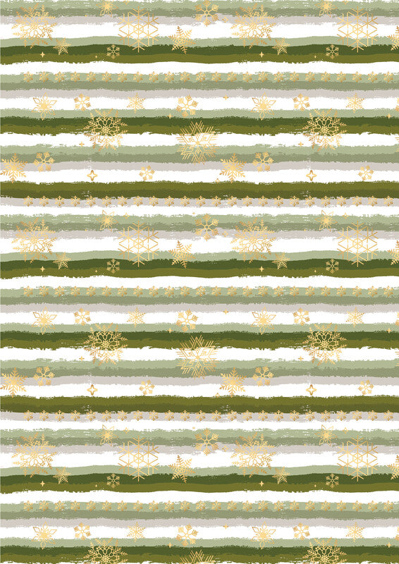 Zoewie Geschenkpapier – Natural Twist (Weihnachten), Papier 80 g/m2 – 700 × 2000 mm