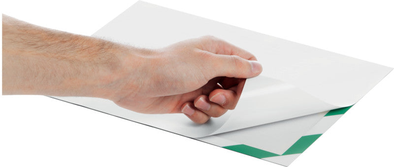 Durable DURAFRAME Sicherheits-Magnetrahmen – A4 – grün/weiss – 2er-Pack