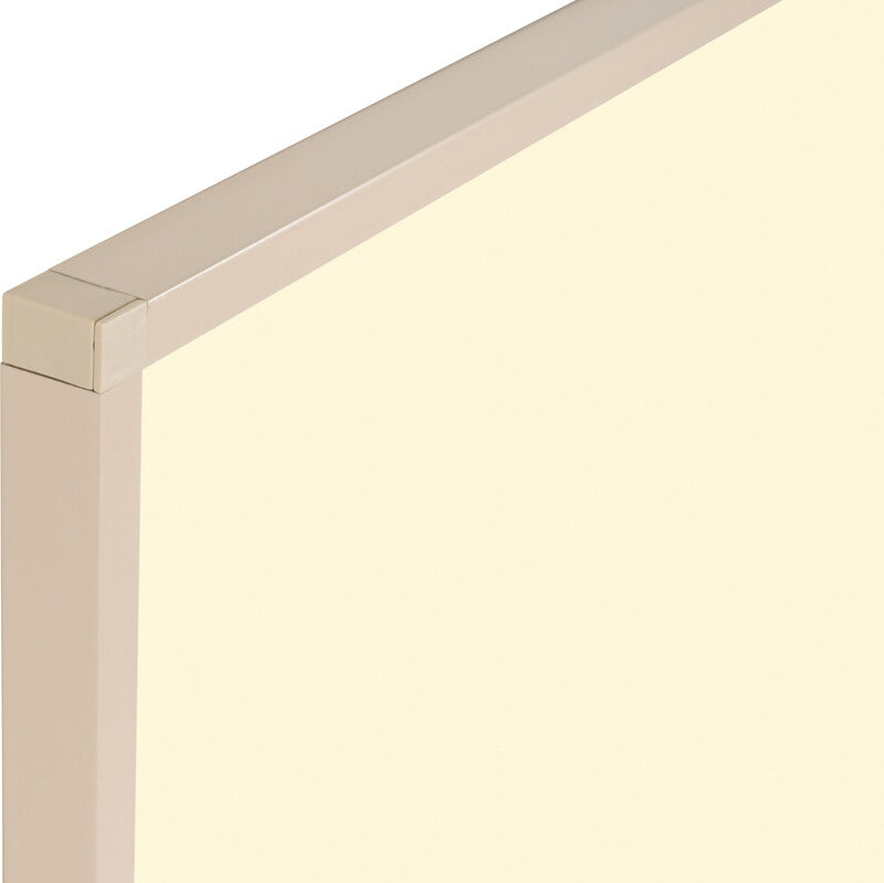 Archyi Whiteboard – 150 × 100 cm, lackierter Stahl, magnetisch, Aluminiumrahmen, Wandmontage, inkl. Montagesatz