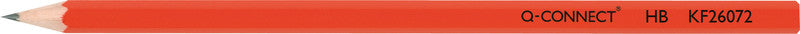 Q-CONNECT Bleistift, HB, Mine Ø 2 mm, rot – 12er-Set