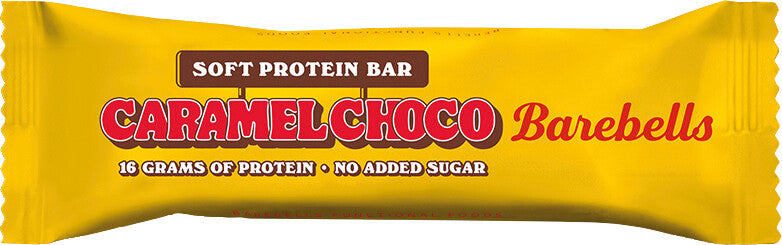 Barebells Soft Bar Proteinriegel – Schokolade & Karamell, ohne Zuckerzusatz, 55 g