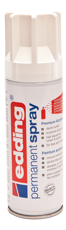 Edding Farbspray – Verkehrsweiss, seidenmatt, 200 ml
