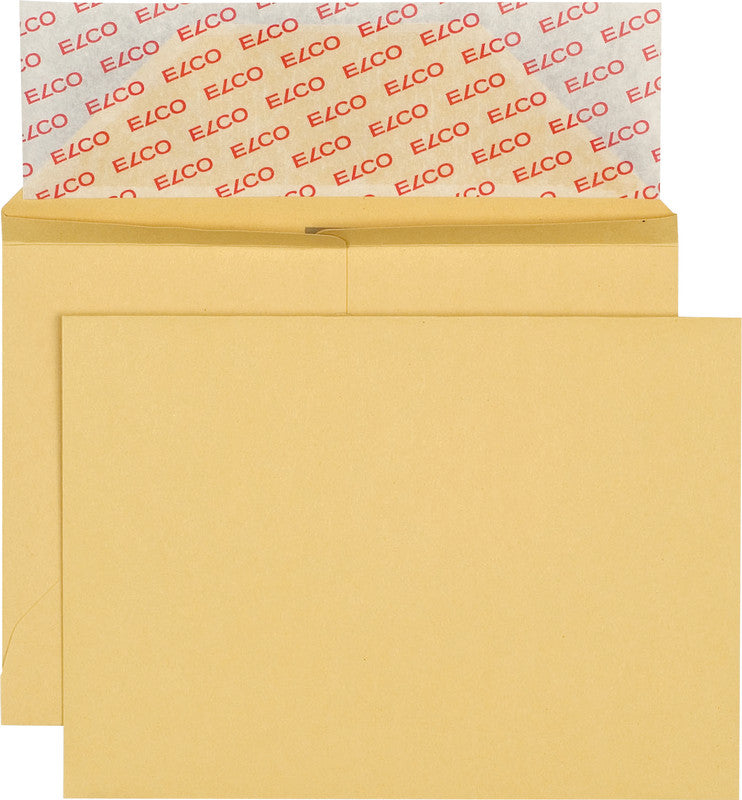 Elco Couvert B6 (176 × 125 mm), ohne Fenster, selbstklebend (Optifix), braun, 120 g/m² – 250 Stk.