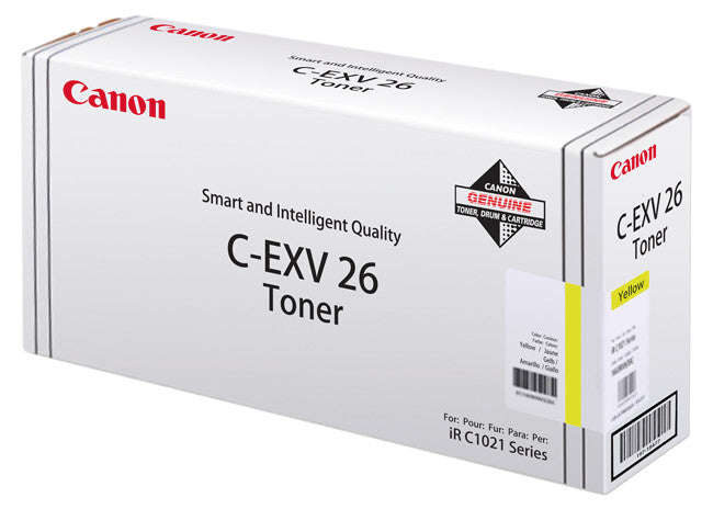 Canon Toner C-EXV26 – gelb, 6000 Seiten