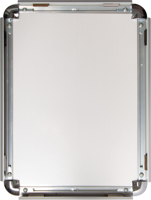 Q-connect Plakatrahmen – 325 × 455 mm, silber, für A3