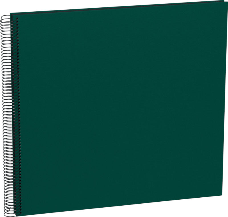 Semikolon Fotoalbum Wiro Economy – grün, Spiralbindung, Textil, 345 × 332 mm