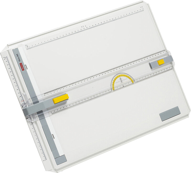 Aristo Zeichenplatte A3, Geo Board, Stop-&-Go-Mechanismus, Kunststoff, Weiss