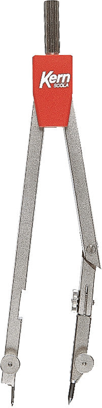 Kern scola Zirkel – Schenkellänge 14,5 cm, Radius 22 cm, Gelenkschenkel, Ersatzminen, Ersatznadel