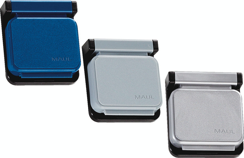 MAUL Stiftschlaufe – selbstklebend, Kunststoff, grau, 36 × 12 mm