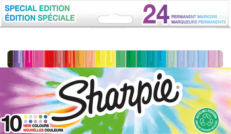 Sharpie Permanentmarker – sortiert, 24 Stück