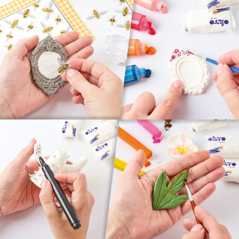 Okto Sensory Art – Modelliermasse-Set – ab 14 Jahren – 30 Modelliermassen 6 g
